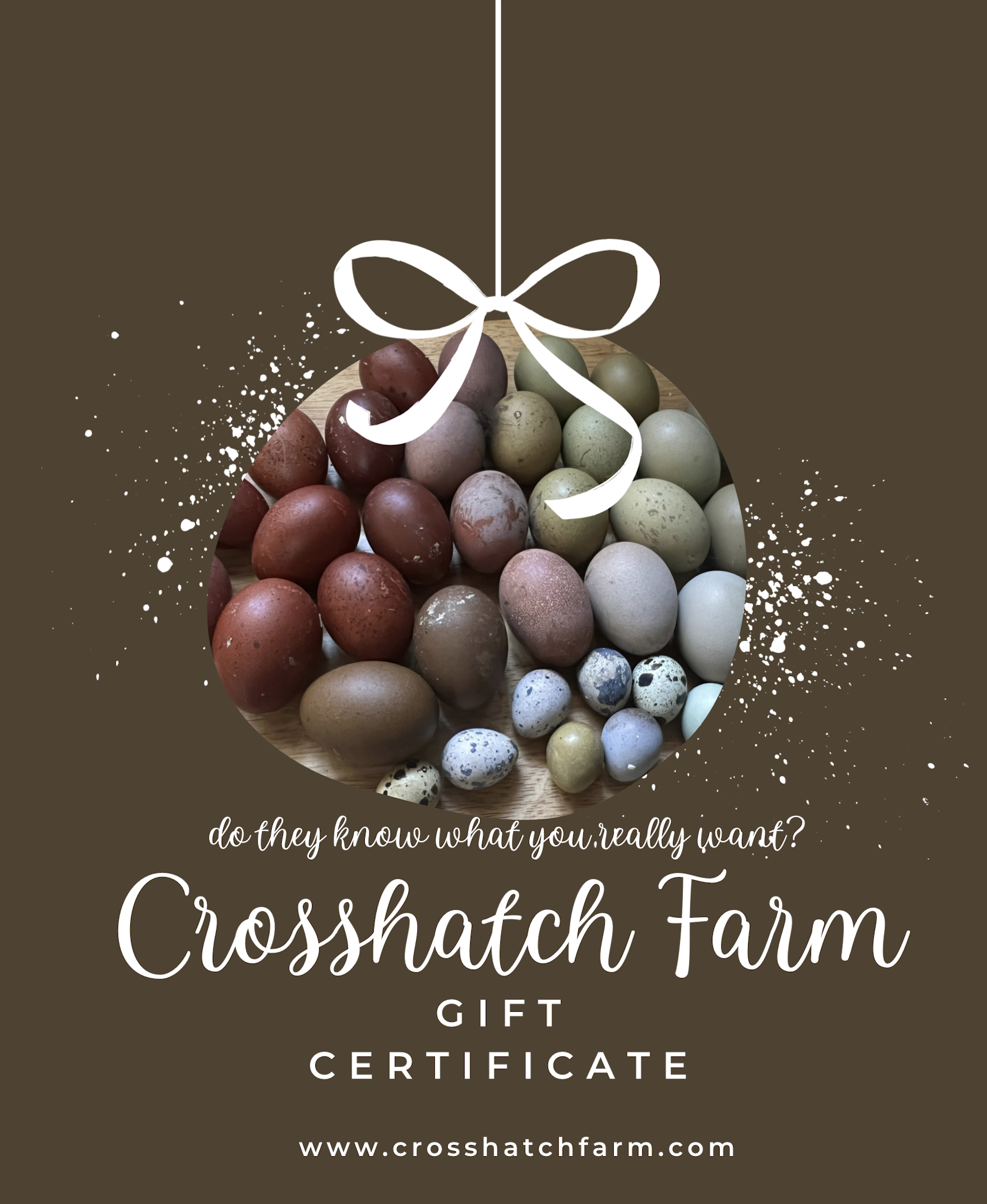Crosshatch Digital Gift Certificate